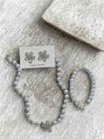 Pearl Flower Jewelry Set - Image 5