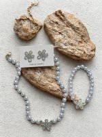 Pearl Flower Jewelry Set - Image 4