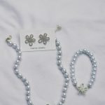 Pearl Flower Jewelry Set
