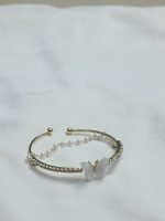 Golden Elegant Butterfly Bracelet