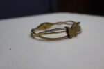 Elegant Butterfly Crystal Bracelet – Gold Finish - Image 2