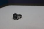Vintage Hexagon Engraved Men’s Ring - Image 5
