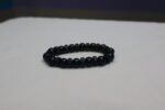 Black Wood & Marble Beads Bracelet – Premium Dual Beads Design - Image 2