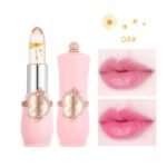 Flower Jelly Lipstick – Color Changing Moisture Lip Balm (04# Pink Glow)